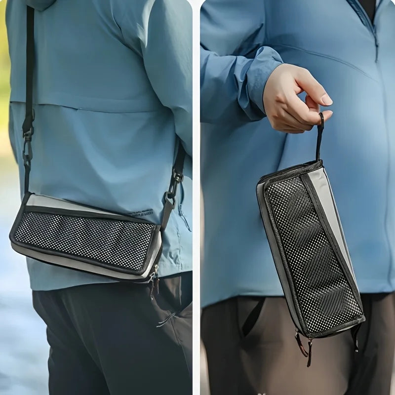 Portable foldable backpack stool lightweight compact camping chair for hiking, fishing, picnic outdoor travel and sports